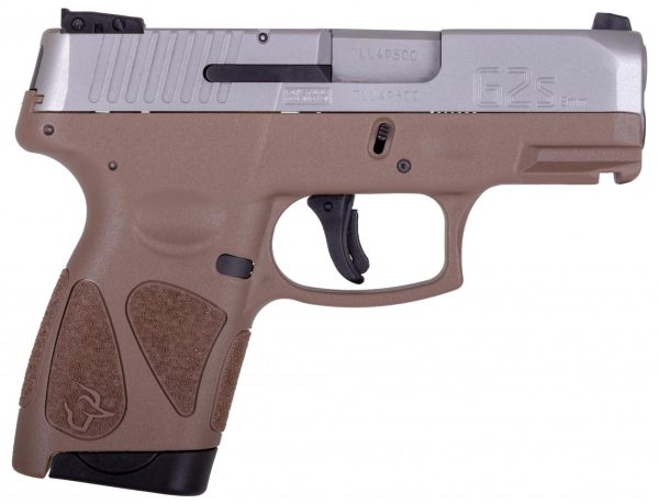 tag2sbrss.jpg TAURUS G2S 9MM SS/BROWN 3.2" 7+1