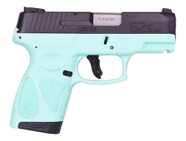 TAG2SCYB TAURUS G2S 9MM BLK/CYAN 3.2" 7+1