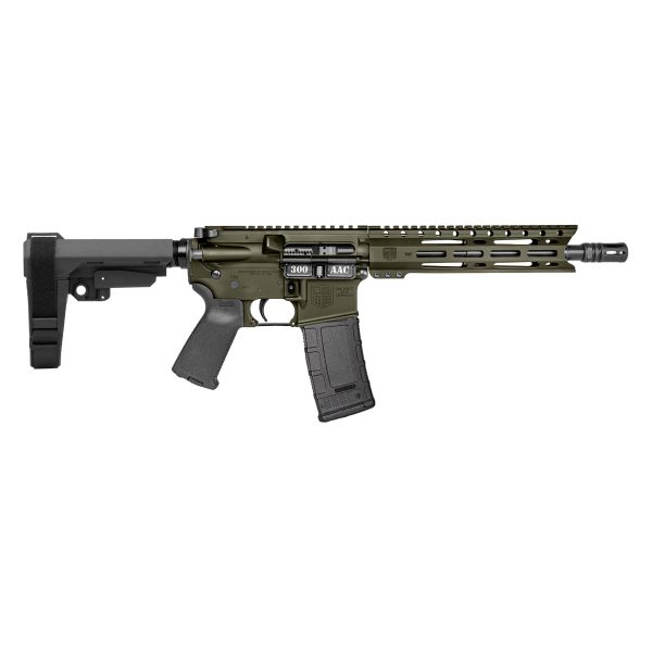 db1916b10167ce DIAMONDBACK FIREARMS DB-15 PIST 300BLK ODG 10" SBA3