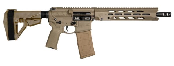 db1984k0612bd1 DIAMONDBACK FIREARMS DB15O 5.56MM FDE 11.5" BRACE