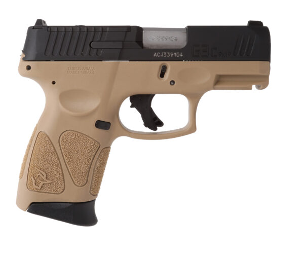 tag3c9torr30de TAURUS G3C 9MM BLK/TAN 3.2" 12+1 OR