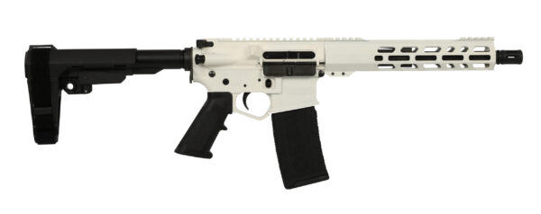 wise0001whitelong72e0 WISE ARMS WA-15B 5.56MM WHT 10.5" SBA3