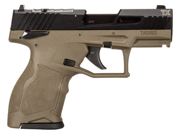 Taurus_1-TX22131O_R TAURUS TX22C 22LR BK/ODG 3.5" 13+1 TS