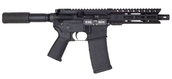 db15pcml7b9f74 DIAMONDBACK FIREARMS DB-15 PIST 5.56MM BLK 7"