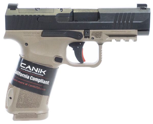 hg7885cabdn2b544 CANIK METE MC9LS 9MM BLK/FDE 10+1 CA