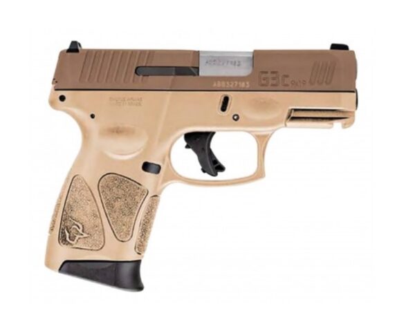32tancoy12e2.jpg TAURUS G3C 9MM TAN/COY 3.2" 12+1