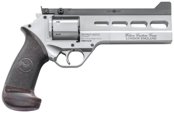 60DSMATCH CHIAPPA FIREARMS RHINO 60DS MATCH 38SPC 6" GRY