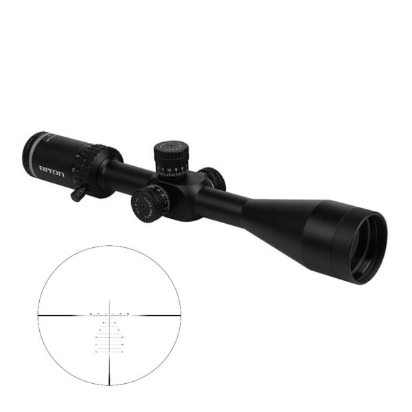 1conquerffp6b64 RITON OPTICS 1 CONQUER 6-24X50 1" R3 FFP