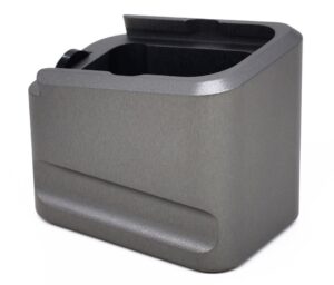 wnmeg1954grdde6 WARNE GLOCK 17/22 MAG EXTENSION GRY