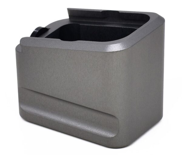 wnmeg1954grdde6 WARNE GLOCK 17/22 MAG EXTENSION GRY