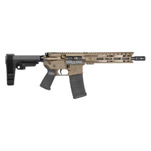 db1916k0618af2 DIAMONDBACK FIREARMS DB-15 PIST 5.56MM FDE 10" SBA3