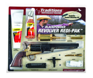 TRADITIONS 1851 NAVY .44 BL/WD PKG BRASS