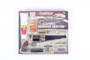 TRADITIONS 1858 ARMY .44 BL/WD PKG BRASS