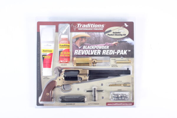 TRADITIONS 1858 ARMY .44 BL/WD PKG BRASS