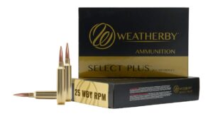 WEATHERBY 25WBY RPM 107GR HAMMER CUSTOM