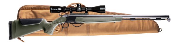 CVA OPTIMA .50CAL BLK/ODG PKG